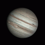 Jupiter, le 15/01/2012 animation sur 15 images entre 17:52 TU et 18:27 TU