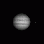 Passage de l'ombre de Ganymède le 7/4/2015 entre 21:03 TU et 21:51 TU