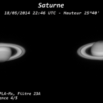 Saturne le 18/05/2014 à 22:46 TU (Bois-Colombes)