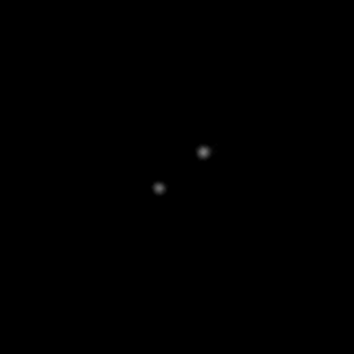 Détail x2 de l'occultation de Io par Europe, le 25/03/2015